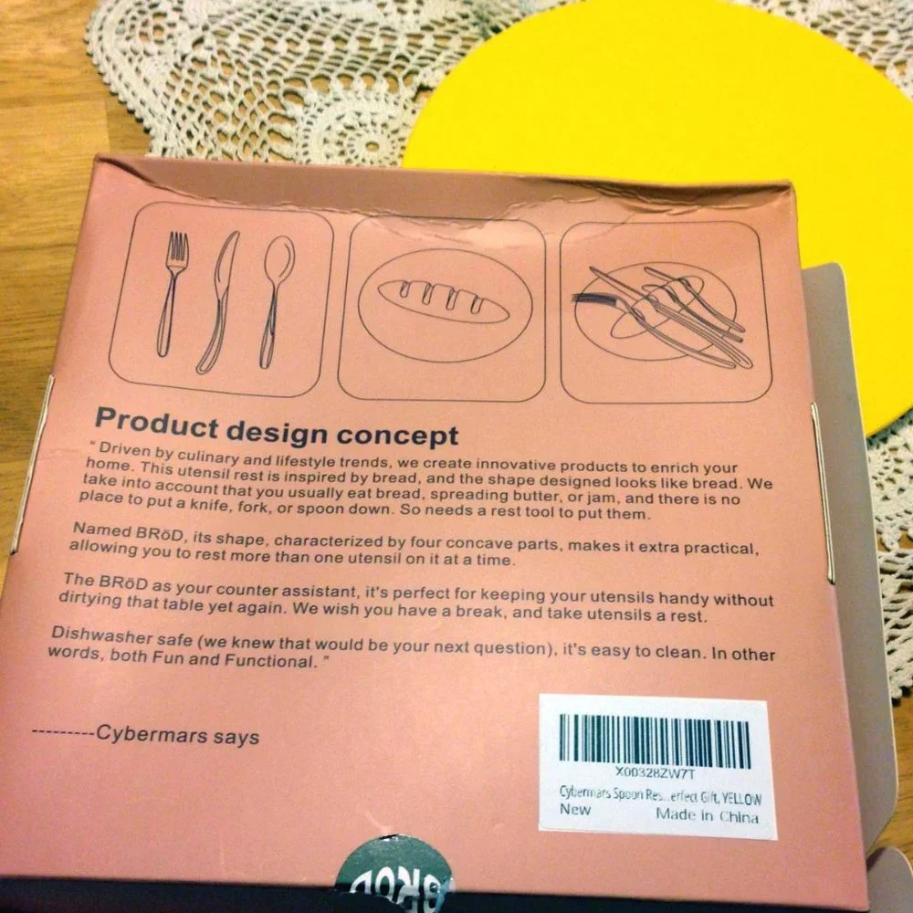 Spoon Rest, new in opened box, Cybermars silicone